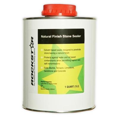 Rockstar Natural Finish Stone Sealer, 1 Liter, Clear