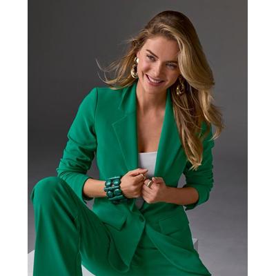 Boston Proper - Shamrock Green - Beyond Travel Classic Boyfriend Blazer - 12