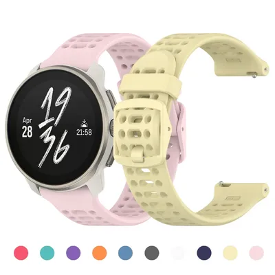 Silikon 20mm 22mm Strap Für Suunto RACE/Vertikale Uhr Band Für Suunto 5/9 Peak Pro atmungsaktive Armband Sport Armband Correa Image