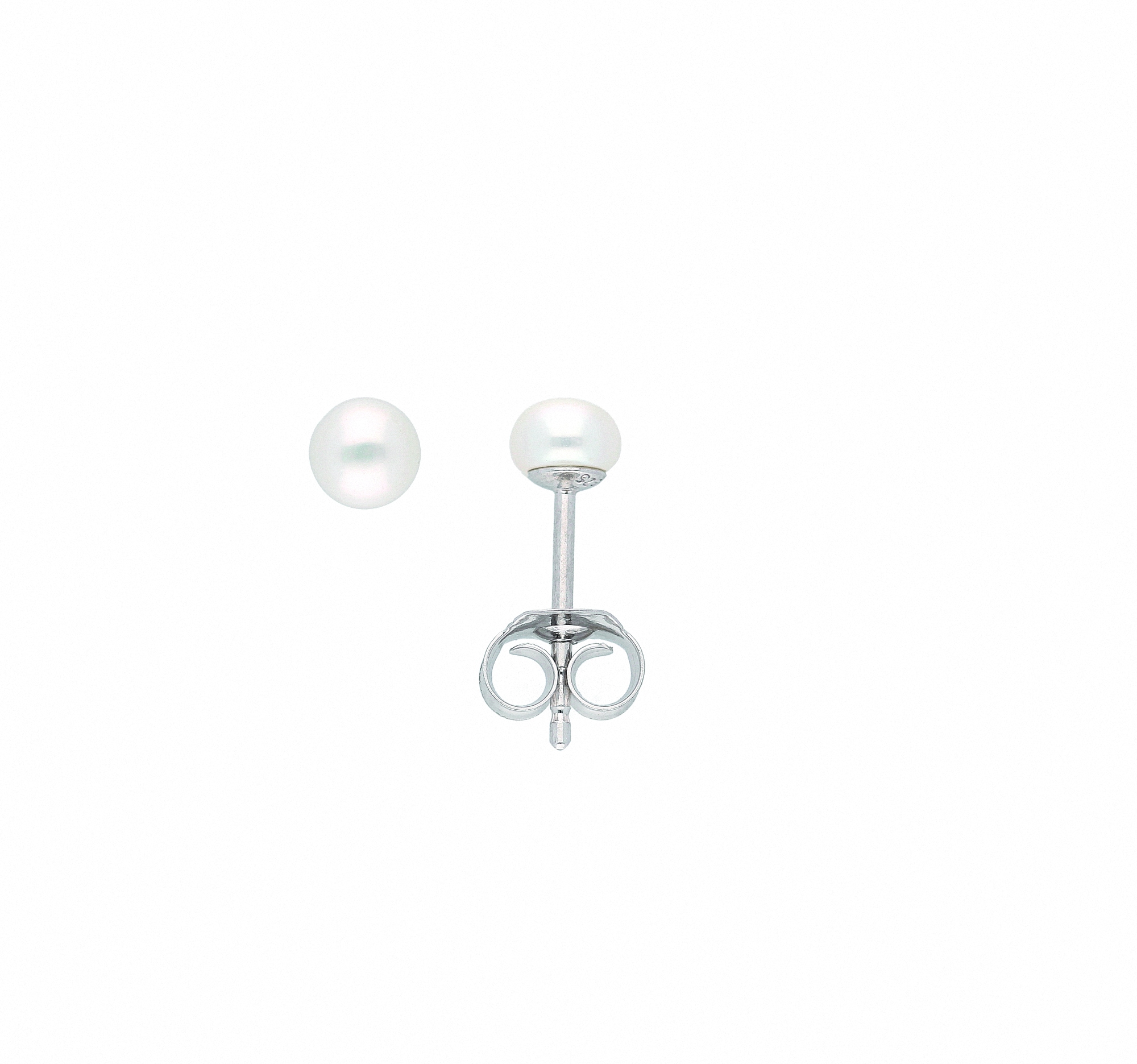 Paar Ohrhänger ADELIA´S "Damen 925 Silber Ohrringe Ohrstecker mit Süßwasser Zuchtperle", silber, Ohrringe, Damen, Damen, Perlen Silber 925 (Sterlingsilber), Perlen, Silber 925 (Sterlingsilber), mit Süßwasser Zuchtperle Silberschmuck für Damen