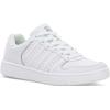 Sneaker K-SWISS "Court Palisades", Gr. 47, weiß (weiß, weiß), Leder, Leder, sportlich, Schuhe