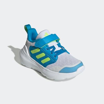 Sneaker ADIDAS SPORTSWEAR "TENSAUR RUN 3.0 KIDS", Gr. 34, dash grau, lucid lemon, solar blau, Synthetik, Textil, sportlich, Schuhe Image