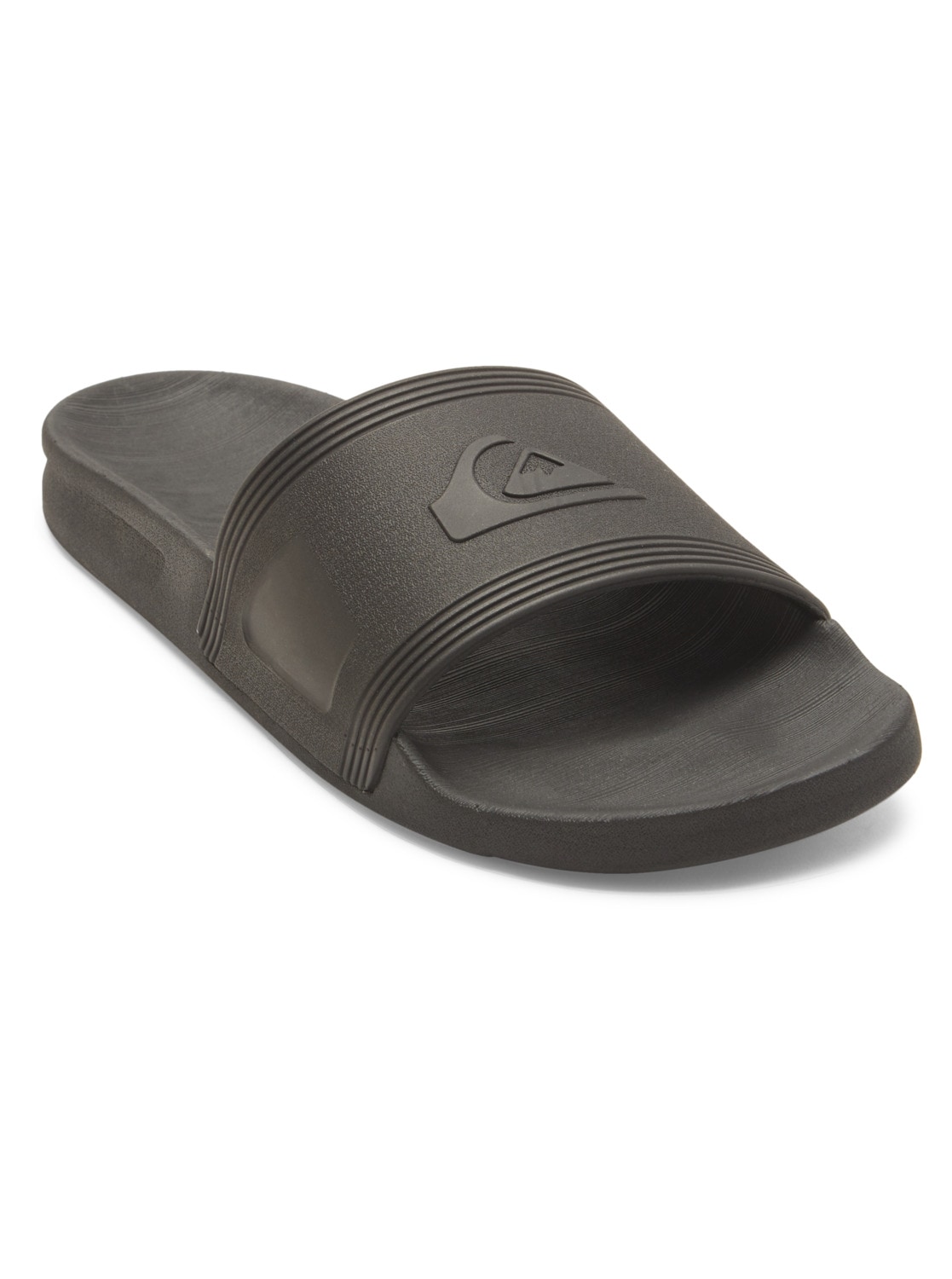 Sandale QUIKSILVER "Dockyard", Herren, Gr. 11 (44), schwarz (schwarz 1), Obermaterial:Obermaterial: Synthetikmaterial / Futter: Textil / Außensohle: EVA;, Schuhe Sandale