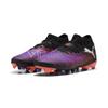 Fußballschuh PUMA "FUTURE 8 PRO FG/AG Fußballschuhe Erwachsene", Gr. 47, schwarz, weiß glowing rot, Obermaterial: Synthetik, Textil; Futter: Synthetik, Textil; Innensohle: Textil; Laufsohle: Synthetik, Schuhe