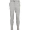 Stoffhose 2Y STUDIOS "2Y Studios 2Y Essential Pants", Herren, Gr. 32, Normalgrößen, grau (lightgrau), 70% Baumwolle, 27% Polyester, 3% Elasthan, unifarben, slim fit, Hosen