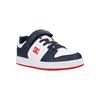 Sneaker DC SHOES "Manteca 4 V Sn", Kinder, Gr. 1(32), weiß, navy, rot, 100% Synthetik, Schuhe