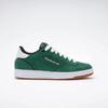 Sneaker REEBOK CLASSIC "CLUB C BULC CLN", Gr. 45,5, schwarzgrün, schwarz, weiß, Leder, Synthetik, sportlich, Schuhe