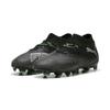 Fußballschuh PUMA "FUTURE 8 PRO FG/AG Fußballschuhe Jugendliche", Kinder, Gr. 29, schwarz cool light gray fluo grün, Obermaterial: Textil, Synthetik; Futter: Textil, Synthetik; Innensohle: Textil; Laufsohle: Synthetik, Schuhe