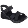 Sandale SKECHERS "ULTRA FLEX 3.0-NEVER BETTER", Damen, Gr. 39, schwarz, Textil, unifarben, sportlich, Schuhe, Freizeitschuh, Schlupfschuh mit Slip-ins Funktion, Topseller