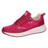 Plateausneaker WALDLÄUFER "H-MARA", Damen, Gr. 5,5 (38,5), pink, Leder, Textil, casual, Schuhe, Schnürschuh, Halbschuh, Freizeitsneaker in Komfortweite H