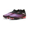 Fußballschuh PUMA "FUTURE 8 PRO FG/AG Fußballschuhe Damen", Gr. 38, schwarz, weiß glowing rot, Obermaterial: Synthetik, Textil; Futter: Synthetik, Textil; Innensohle: Textil; Laufsohle: Synthetik, Schuhe
