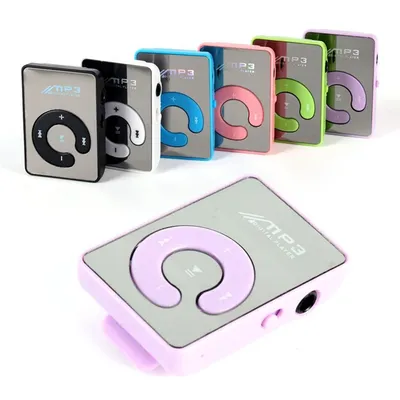 C Key Portable HiFi Mini Clip USB MP3 Player Walkman Music Support Micro TF Card Expandable Up To