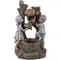 Outdoor Water Fountain - Cascading Waterfall with Soothing Sounds and Lights for Garden Patio