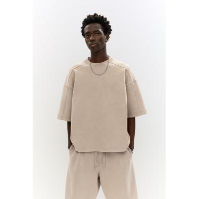 Short Sleeve Boxy Fit Sweatshirt