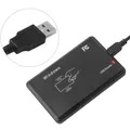 Lettore di carte senza contatto con rubinetto da banco Lettore RFID 125KHz 13,56MHz Lettore di carte d'identità compatibile con Windows Mac Linux Android