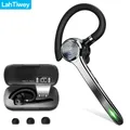 Auricolare Bluetooth V5.3, auricolare wireless con custodia di ricarica da 500 mAh, tempo di conversazione 72 ore, cuffia con cancellazione del rumore a mani libere con microfono