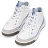 Sneakerboots ARA "ROM", Damen, Gr. 4,5 (37,5), blau (weiß, hellblau), Glattleder, Veloursleder, sportlich, Schuhe, Schnürboots, Retro Sneaker, Higt Top Sneaker in G-Weite