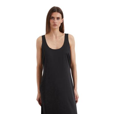 Maxikleid MARC O'POLO "aus Viskose-Stretch", Damen, Gr. 34, Normalgrößen, schwarz, Obermaterial: 96% Viskose, 4% Elasthan; Futter: 100% Nicht verfügbar, unifarben, casual, regular fit wadenlang, Rundhals, ohne Ärmel, Kleider Image