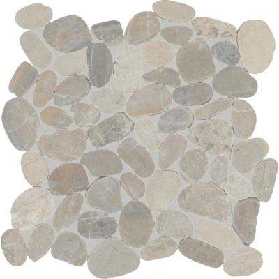 Daltile Pebble Oasis Natural Stone Flat Pebble Mosaic 12