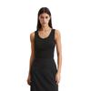 Webrock MARC O'POLO "aus Viskose-Stretch", Damen, Gr. 36, schwarz, Obermaterial: 96% Viskose, 4% Elasthan; Futter: 100% Nicht verfügbar, unifarben, casual, ausgestellt wadenlang, Röcke