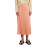 Webrock MARC O'POLO "aus Viskose-Stretch", Damen, Gr. 40, orange (mellow peach), Obermaterial: 96% Viskose, 4% Elasthan; Futter: 100% Nicht verfügbar, unifarben, casual, ausgestellt wadenlang, Röcke