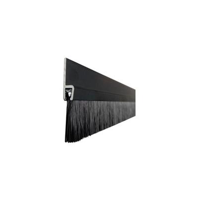 Bürstendichtung 70(Bh) x 1500 mm Aluschiene schwarz eloxiert, PPN-Besatz Image