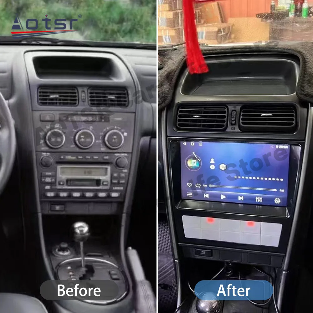 Multimedia Receiver Android 13 Player Für Lexus IS200 Toyota Ataltezza 1998 1999 2000 2001 2002 2003 2004 2005 Auto GPS Kopf Einheit Image