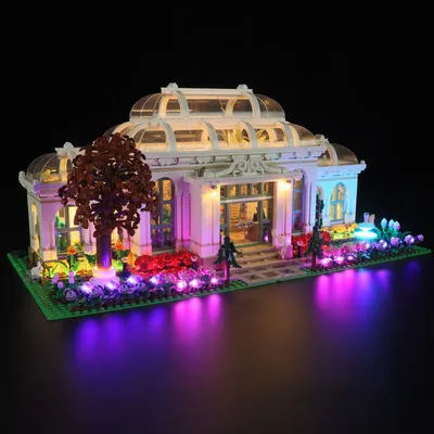 (Nur LED-Licht ohne Steine) 21353 Die Ideen für den botanischen Garten (Modell nicht im Lieferumfang Image