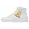 Stiefelette DOGO "Ace Boots Tweety Classic Damen Boots / Female", Damen, Gr. 39, Normalschaft, weiß, Lederimitat, Schuhe, Vegan