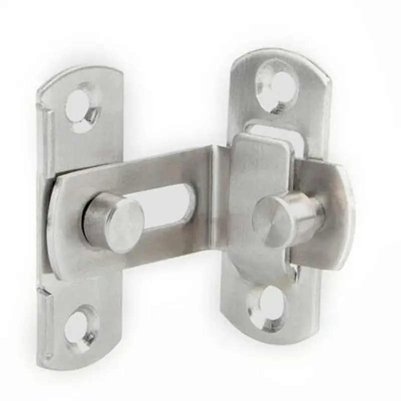 Hotel haus verriegelt Edelstahl Schiebetür schlösser Sicherheit Image