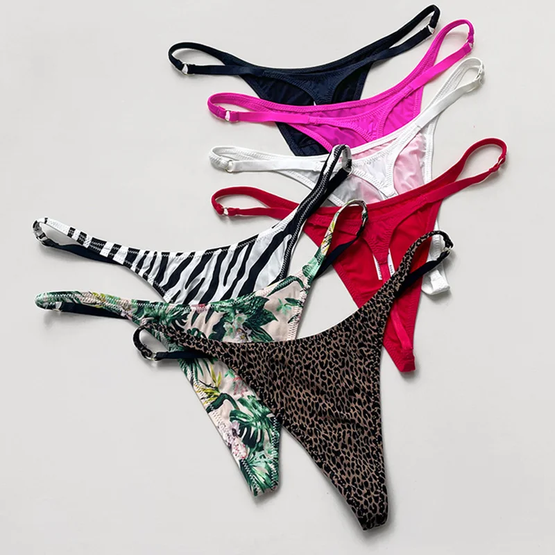 Eis Slik Niedrige Taille Mädchen G String Leopard Blume Frauen Höschen Sexy Slip Tanga T-back Unterwäsche Weibliche Dessous größe S-XL