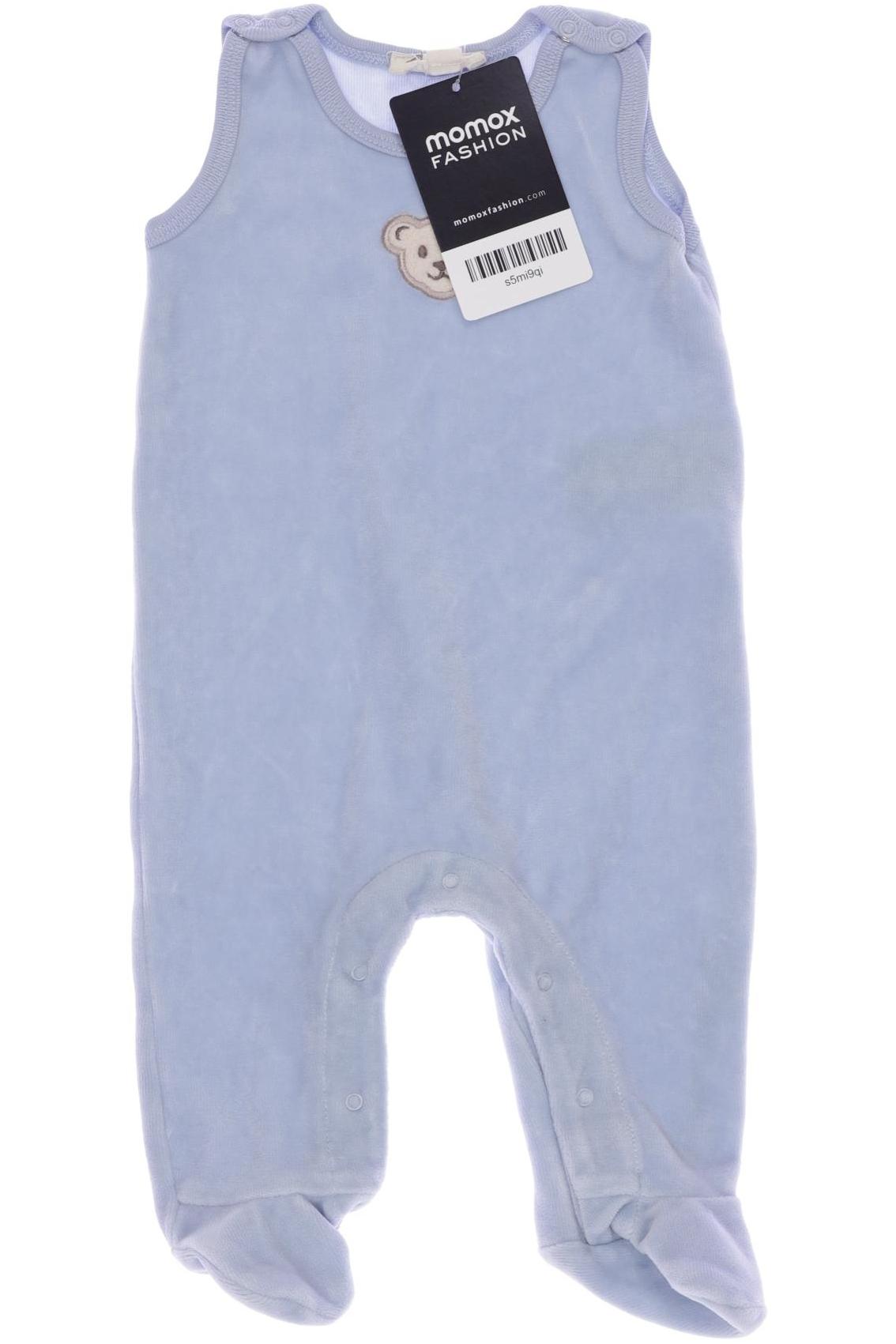 Steiff Jungen Strampler, Gr. 50, hellblau, Baumwolle, Synthetik Image
