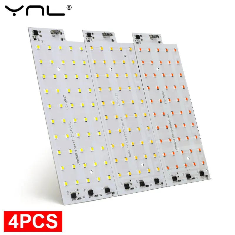 4 Teile/los 50W LED Chip AC 220V 240V Smart IC LED Flutlicht SMD 2835 LED Lampe Outdoor DIY LED Lampe Flutlicht Scheinwerfer Beleuchtung