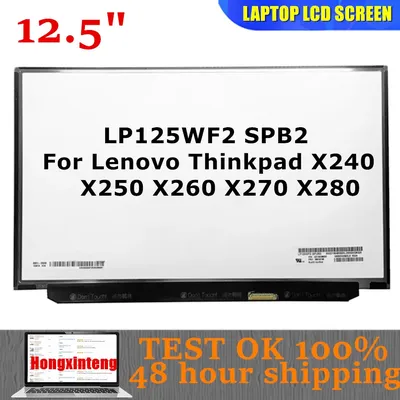 Original 12.5" IPS 1920X1080 LP125WF2 SP B2 FIT LP125WF2 SPB1 For Lenovo Thinkpad X240 X250 X260