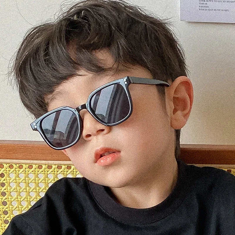Occhiali da sole per bambini Occhiali da sole quadrati vintage UV400 Occhiali da sole per esterni per ragazza carina Ragazzo Occhiali da sole classici per bambini