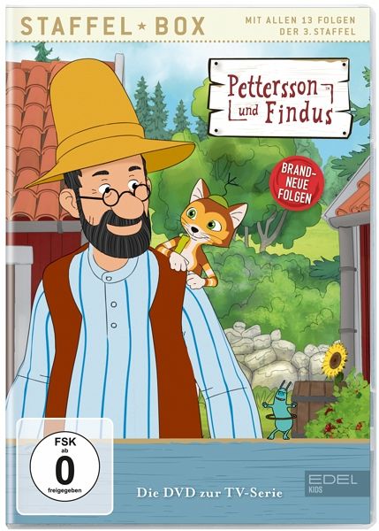 Pettersson und Findus Staffel 3 (DVD) - Edel Music & Entertainment CD / DVD