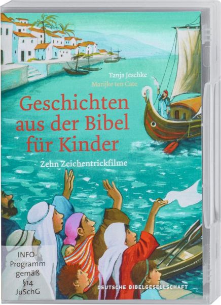 Geschichten aus der Bibel für Kinder, DVD (DVD) - Deutsche Bibelgesellschaft