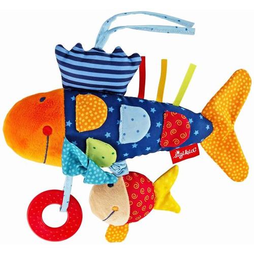 sigikid 40104 - Aktiv-Fisch Kinderbunt, Babyspielzeug - sigikid