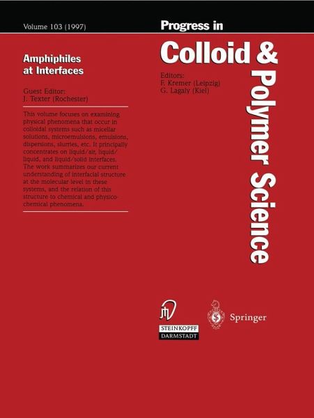 Amphiphiles at Interfaces - John Herausgegeben:Texter