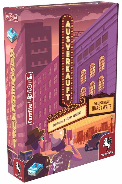 Ausverkauft (Frosted Games) (Restauflage) - Pegasus Spiele GmbH