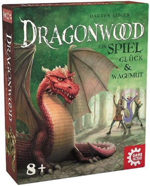 Carletto 646213 - Gamefactory, Dragonwood, Strategiespiel, Kartenspiel, Würfelspiel - Game Factory