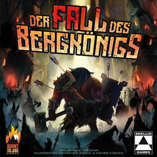 Asmodee SKED0016 - Der Fall des Bergkönigs, Brettspiel, Skellig Games - Skellig Games / Spiel direkt