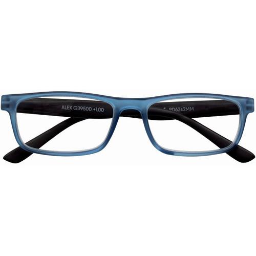 Lesebrille ALEX, blau, +3.50 dpt