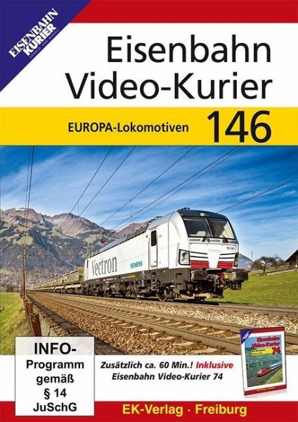Eisenbahn Video-Kurier. Tl.146, DVD (DVD) - EK-Verlag