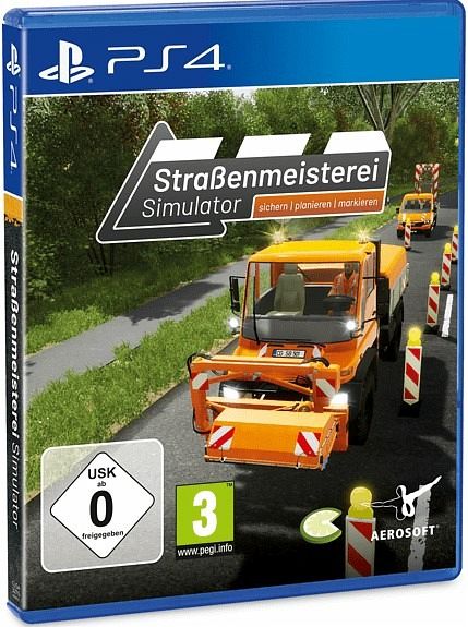 Straßenmeisterei Simulator (PlayStation 4) - Aerosoft
