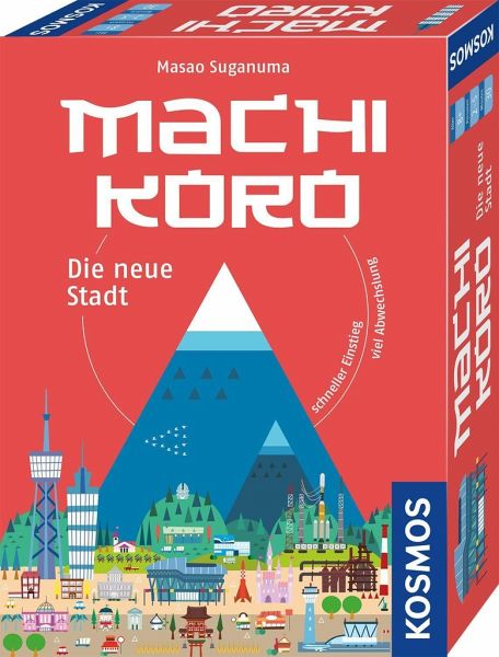 KOSMOS 683344 - Machi Koro, Die neue Stadt, Würfelspiel - Kosmos Spiele