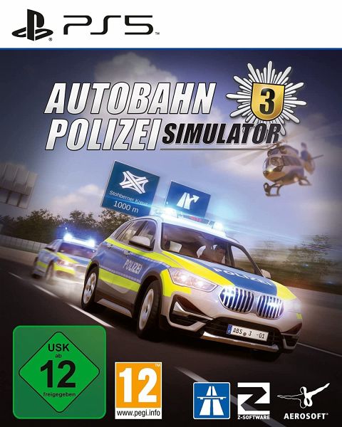 Autobahn-Polizei Simulator 3 (PlayStation 5) - Aerosoft