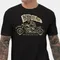 Chemise de motard Chemise Born To Ride HELLRUNNER T-shirt à manches courtes Cadeau de moto Cadeau de