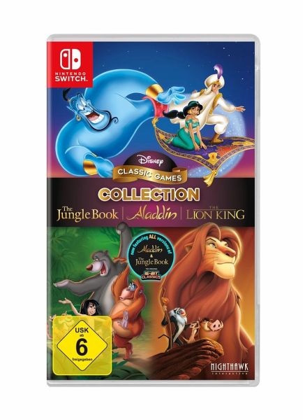 Disney Classic Aladdin,Lion King,Jungle Book (Nintendo Switch) - Flashpoint Germany / U & I Entertainment