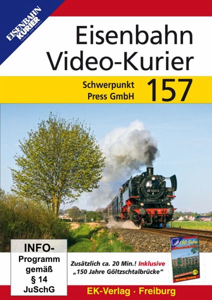 Eisenbahn Video-Kurier 157 (DVD) - EK-Verlag